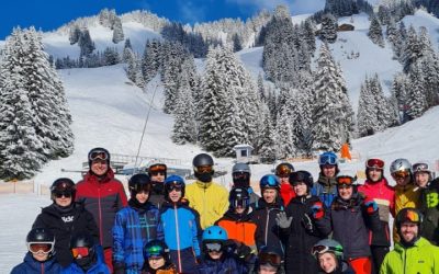 Ski-Exkursion des Sportprofils