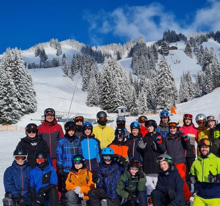 Ski-Exkursion des Sportprofils
