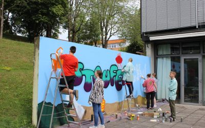Graffiti-Projekt am Staufer-Gymnasium